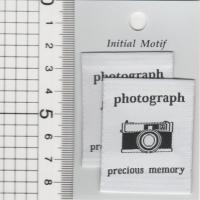モチーフ タグ ネーム Ｍ　IMN-04　(色番06) | 手芸のハグルマ
