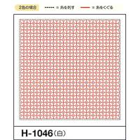 刺し子 オリムパス リハビリ（作業療法）さし子 花ふきん 布パック　朝顔（白） オリムパス | 手芸屋ポピー