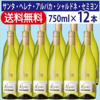 白ワイン 送料無料 サンタ・ヘレナ アルパカ シャルドネ・セミヨン 750ｍｌ 1ケース（12本入り） | 酒楽本舗