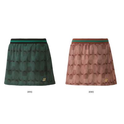YONEX '25 カタログ未掲載 受注会限定 スカート(WOMEN) ウィメンズスカート（インナースパッツ付）. 26125|26125