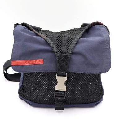 プラダスポーツバック値下げ PRADA プラダ スポーツ ファー ショルダーバッグ ナイロン素材