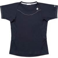 le　coq　sportif ルコック テニス レディース Aile forme ゲームシャツ QTWWJA30 NV | SPORTS HEROZ