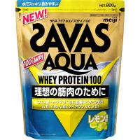 ザバス SAVAS ザバス アクア ホエイプロテイン100 レモン風味 800g トレーニング ジム ぷろていん クエン酸 ビタミン  2633099 | SPORTS HEROZ