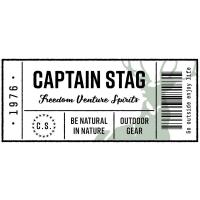CAPTAIN　STAG キャプテンスタッグ CSデザインステッカー チケット・レクタングル 90×40mm UM1569 | SPORTS HEROZ