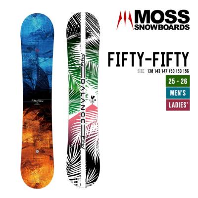 スノーボード moss fifty fifty 23.24 Amazon | 23-24 MOSS モス FIFTY-FIFTY フィフティフィフティ