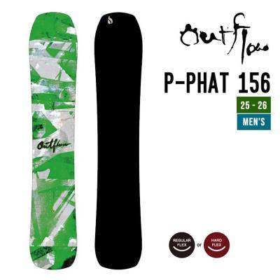 OUTFLOW　P-Phat 156 アウトフロウ　ピーファット 楽天市場】【ボード購入特典あり】[日本正規品] 23-24