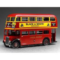 ixo(イクソ) 1/43 BUS026LQ  ロンドンバス ミニカー AEC REGENT III RT 1939 レッドBlack &amp; White | しえいかんYahoo!店
