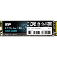 シリコンパワー ssd 2tb 内蔵 m.2 nvme 3D NAND 2280 PCIe3.0×4 NVMe1.3 P34A60シリーズ   SP002TBP34A60M28 | シリコンパワーダイレクト