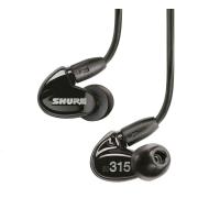 SHURE イヤホン SEシリーズ SE315 カナル型 ブラック SE315-K-J 国内正規品 | 心から感謝ヤフーショッピング店