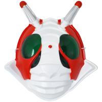 お面 仮面ライダーV3 1個 キャラクターおめん 子供用 仮装 ごっこ遊び お祭り イベント | 雑貨才蔵