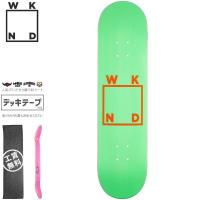 WKND スケボー デッキ 8.0 インチ ウィークエンド スケートボード 