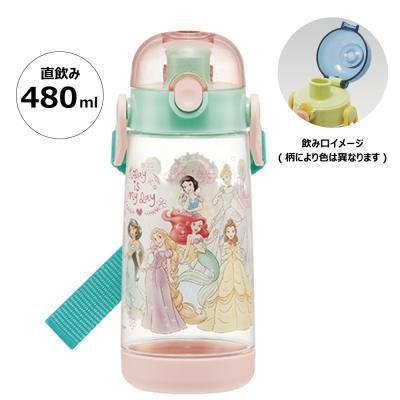 Disney（ディズニー） 水筒 キッズ ワンタッチ プラスチック 直飲み