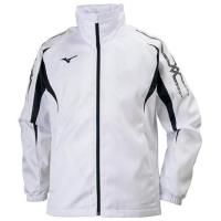 ミズノ発熱素材 ブレスサーモウォーマーシャツ ユニセックス ホワイト×ブラック 32JE7550 01 | エスケイスポーツ