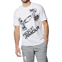 UNDERARMOUR アンダーアーマー テック XLロゴ S/STシャツ WHT 1384796-100 トレーニング ウェアー | スカイスポーツ ヤフー店