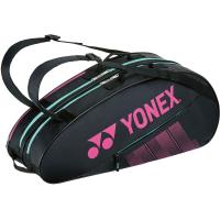 Yonex ヨネックス ラケットバッグ6（リュック付） ピンク/グリーン BAG2332R-211 テニス | スカイスポーツ ヤフー店