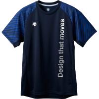 デサント DESCENTE 半袖バレーボールシャツ DVUVJA52-NV バレーボール ウェアー | スカイスポーツ ヤフー店