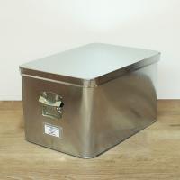 松野屋 日本製 トタン 米びつ 15kg 収納 キッチン ケース ツールボックス | slow works