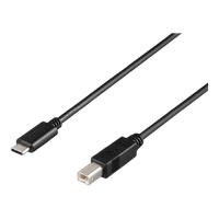 バッファロー [BU2CB30BK] USB2.0ケーブル C-B 3m ブラック | SMAFY