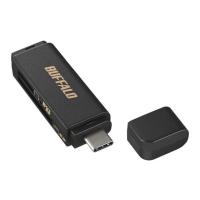 バッファロー [BSCR120U3CBK] USB3.0 Type-C接続 カードリーダー SD用直挿し ブラック | SMAFY