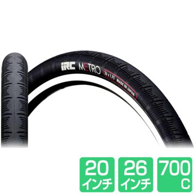 IRC METRO M-119 26×2.00（METRO／車、バイク、自転車）のおすすめ人気