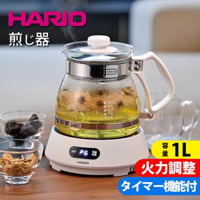 HARIO マイコン 煎じ器3 漢方 ポット Amazon | ハリオ マイコン煎じ器3 HMJ3-1000W 銀 | HARIO | 電気ポット