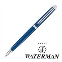ウォーターマンボールペン WATERMAN 筆記具 メトロポリタン エッセンシャル ブルー メンズ レディース ボールペン Metropolitan ブルーシルバー ボールペン