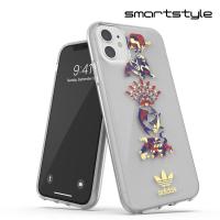 adidas アディダス iPhone 11 ケース クリアケース スマホケース アイフォン カバー 耐衝撃 TPU CNY チャイニーズニューイヤー 旧正月デザイン カラフル | smartstyle ヤフー店