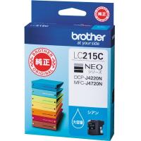 ブラザー工業(brother) LC215C インクカートリッジ メーカー純正品 (23100633) | スマイル本舗 Yahoo!店