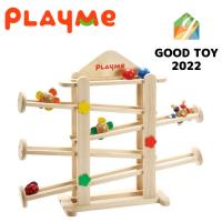 【送料無料】プレイミー PlayMeToys 木のおもちゃスロープ フラワーガーデン 転がるおもちゃ クーゲルバーン 祝い 0歳 1歳 2歳 人気 おすすめ こども 知育玩具 | おもちゃのお店 スマイルキッズ