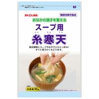 伊那食品工業 かんてんぱぱ スープ用糸寒天 30g | Smile Spoon