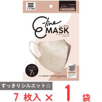 20％OFF マスク習慣 E-lineマスクふつう ベージュ 7枚 | Smile Spoon