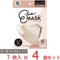 20％OFF マスク習慣 E-lineマスクふつう ベージュ 7枚×4袋 | Smile Spoon