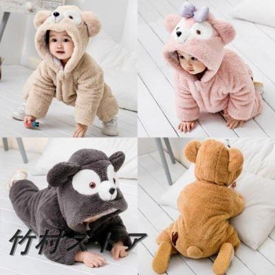 【みんみん】ダッフィー　公式着ぐるみ　ロンパース　2点セット 楽天市場】ダッフィー 着ぐるみ 赤ちゃん ベビー服 ロンパース