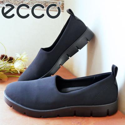 ECCO エコー ブラック ストレッチ コンフォート シューズ エコー ECCO メンズ レザー 防水 ゴアテックス スニーカー