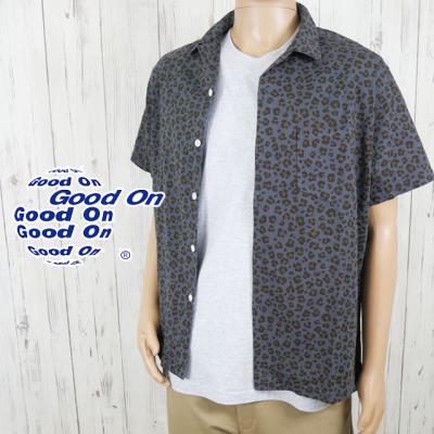 新品Good On ヒョウ柄 レオパード半袖シャツサイズXL 楽天市場】Good On グッドオン シャツ メンズ レディース 半袖