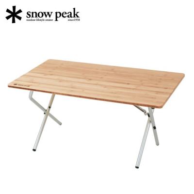⭐️ワンアクションテーブル【ロング】竹⭐️スノーピーク snow peak club:ワンアクションテーブルロング 竹