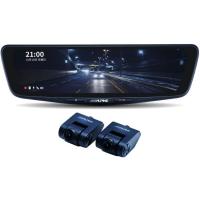 アルパイン ALPINE DVR-DM1000A-IC ドライブレコーダー搭載10型デジタルミラー 前後2カメラ録画 純正ミラー交換タイプ/車内用リアカメラ | グリーンテックYahoo!ショッピング店