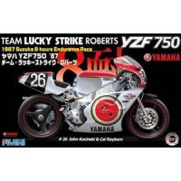 BIKE6 1／12 YZF750 87 ラッキーストライク・ロバーツ スケールプラモデル | エスネットストアー