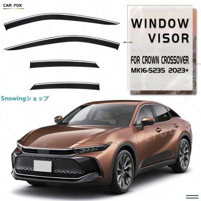 クラウンクロスオーバー・サイドバイザー（ベーシック） シルバーモール クラウンクロスオーバー サイドバイザーのおすすめ人気商品一覧 通販