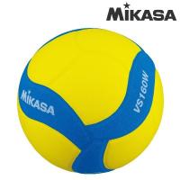 ミカサ (MIKASA) スマイルバレーボール 4号 イエロー×ブルー VS160W-Y-BL | スポーツスタジアムソブエヤフー店
