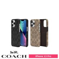 スマホケース 携帯ケース iphone13Pro ケース COACH コーチ  複合素材 Slim Wrap Signature C アイフォン アイホン 携帯カバー おしゃれ 可愛い かわいい | トレテク!ソフトバンクセレクション