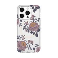 COACH コーチ iPhone 15 Pro Coach Protective Case for MagSafe - Moody Floral/Purple | トレテク!ソフトバンクセレクション