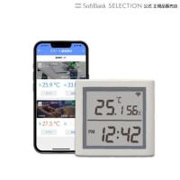 ラトックシステム デジタル時計搭載 スマート温湿度計 RS-BTTHM1 温湿度計測 スマートホーム | トレテク!ソフトバンクセレクション