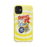 【アウトレット】adidas アディダス  iPhone 11 OR Moulded Case BODEGA FW19 shock yellow | トレテク!ソフトバンクセレクション