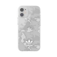 【アウトレット】 adidas アディダス   iPhone 12 mini OR Snap Case Camo AOP SS21 clear/white | トレテク!ソフトバンクセレクション