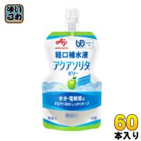 味の素 アクアソリタ ゼリー りんご風味 経口補水液 130g パウチ 30個入×2 まとめ買い 熱中症 脱水症 水分補給 | いわゆるソフトドリンクのお店