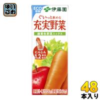 伊藤園 充実野菜 緑黄色野菜ミックス 200ml 紙パック 48本 (24本入×2 まとめ買い) 野菜ジュース 果実飲料 | いわゆるソフトドリンクのお店