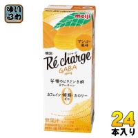 明治 リチャージ GABA マンゴー風味 200ml 紙パック 24本入 栄養機能食品 ビタミン クエン酸 ギャバ | いわゆるソフトドリンクのお店