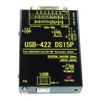 USB-422 DS15P USB(COMポート)⇔RS422変換ユニット システムサコム | SOHOプロショップ