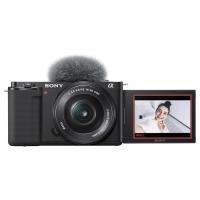 ソニー SONY VLOGCAM ZV-E10L パワーズームレンズキット ミラーレス一眼カメラ [ブラック]【ラッピング対応可】 R-LOGI | 測定の森 2号店